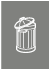 Pictogramme mont&eacute; sur armature